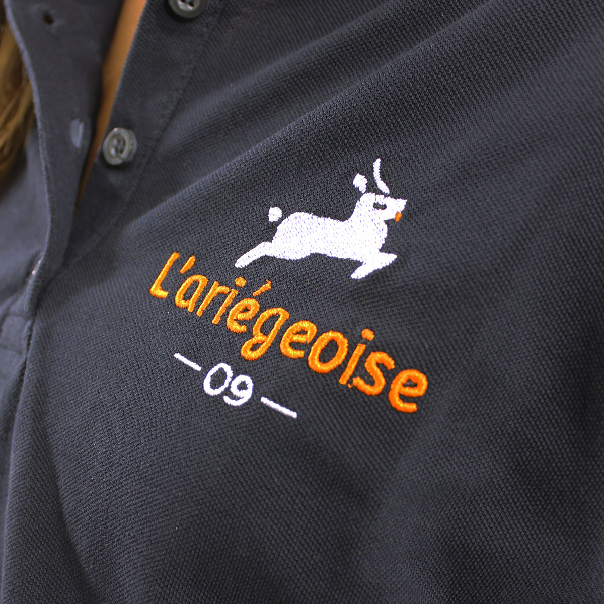 Polo femme Ariégeoise made in Ariège