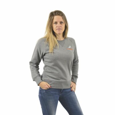 Sweat Femme Bio Intemporel Gris