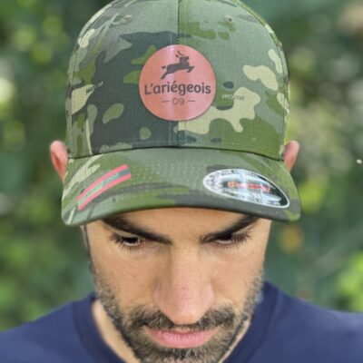 Casquette Ariège ariégeois motif camouflage écusson L'Ariégeois 09